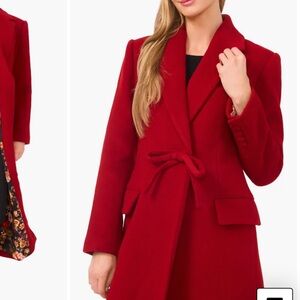 Ted Baker Rich Red Trench Coat